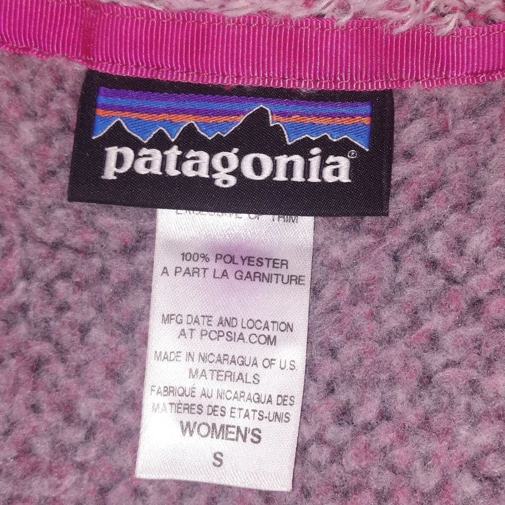 PATAGONIA Re-tool Snap-t Pullover Special Limited Edition Cupcake Pink Magenta S - Picture 9 of 10
